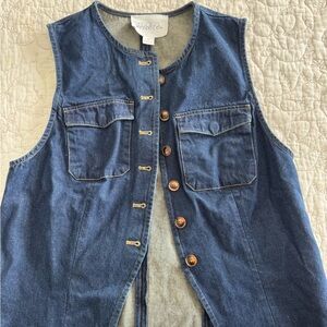 Anthropologie Denim Top